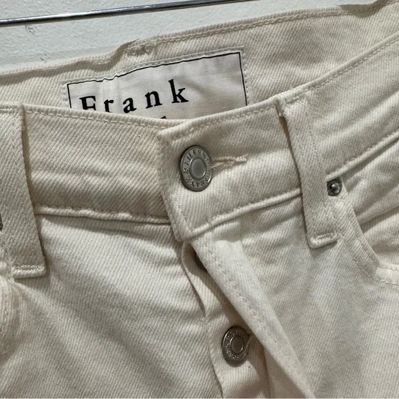 Frank & Eileen MONAGHAN Jeans in Cream, Italian Vintage Denim